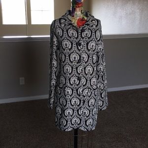 White black and gold caprice jacket